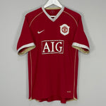 Shop 2006/07 MANCHESTER UNITED RONALDO #7 HOME SHIRT (L) NIKE, classic football shirts, vintage football shirts & retro soccer jerseys at Cult Kits