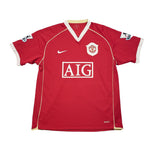 Buy 2006/07 Manchester United Ronaldo 7 Home Shirt (L) Nike ~ Free worldwide shipping ~ Authentic Vintage Football Shirts from Cult Kits