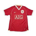 Buy 2006/07 Manchester United Ronaldo 7 Home Shirt (S) Nike ~ Free worldwide shipping ~ Authentic Vintage Football Shirts from Cult Kits