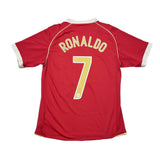 Buy 2006/07 Manchester United Ronaldo 7 Home Shirt (S) Nike ~ Free worldwide shipping ~ Authentic Vintage Football Shirts from Cult Kits