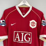 2006/07 MANCHESTER UNITED RONALDO 7 HOME SHIRT (XL) NIKE - Cult Kits - XL - Buy Vintage Football Shirts, Authentic Retro Football Shirts For Sale, Classic Football Shirts & Soccer Jersey