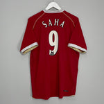 Shop 2006/07 MANCHESTER UNITED SAHA #9 HOME SHIRT (L) NIKE, classic football shirts, vintage football shirts & retro soccer jerseys at Cult Kits