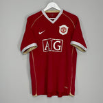 Shop 2006/07 MANCHESTER UNITED SAHA #9 HOME SHIRT (L) NIKE, classic football shirts, vintage football shirts & retro soccer jerseys at Cult Kits