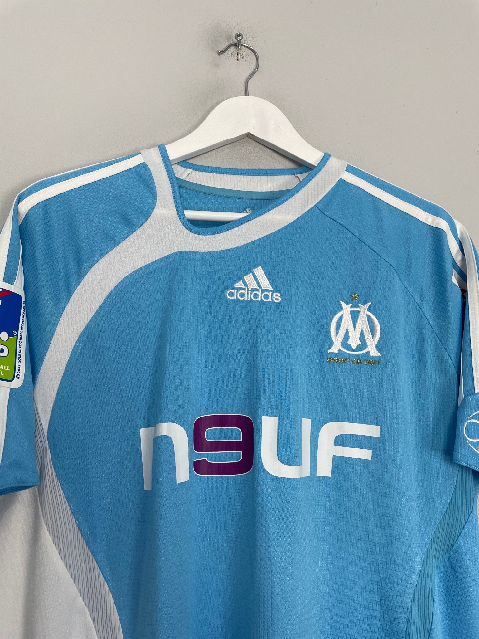 Shop 2006/07 MARSEILLE DROGBA #11 AWAY SHIRT (L) ADIDAS, classic football shirts, vintage football shirts & retro soccer jerseys at Cult Kits