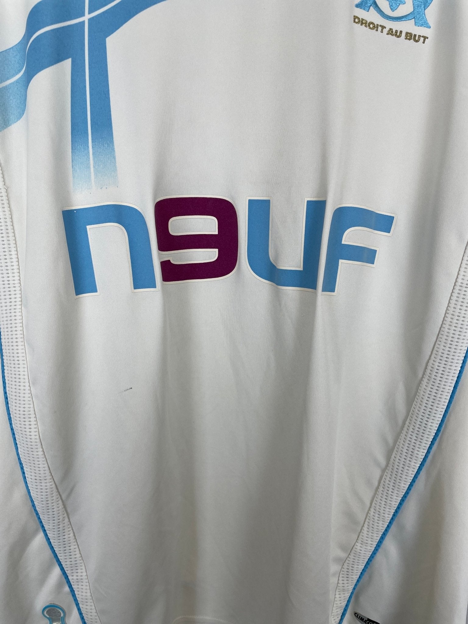 Shop 2006/07 MARSEILLE HOME SHIRT (M) ADIDAS, classic football shirts, vintage football shirts & retro soccer jerseys at Cult Kits