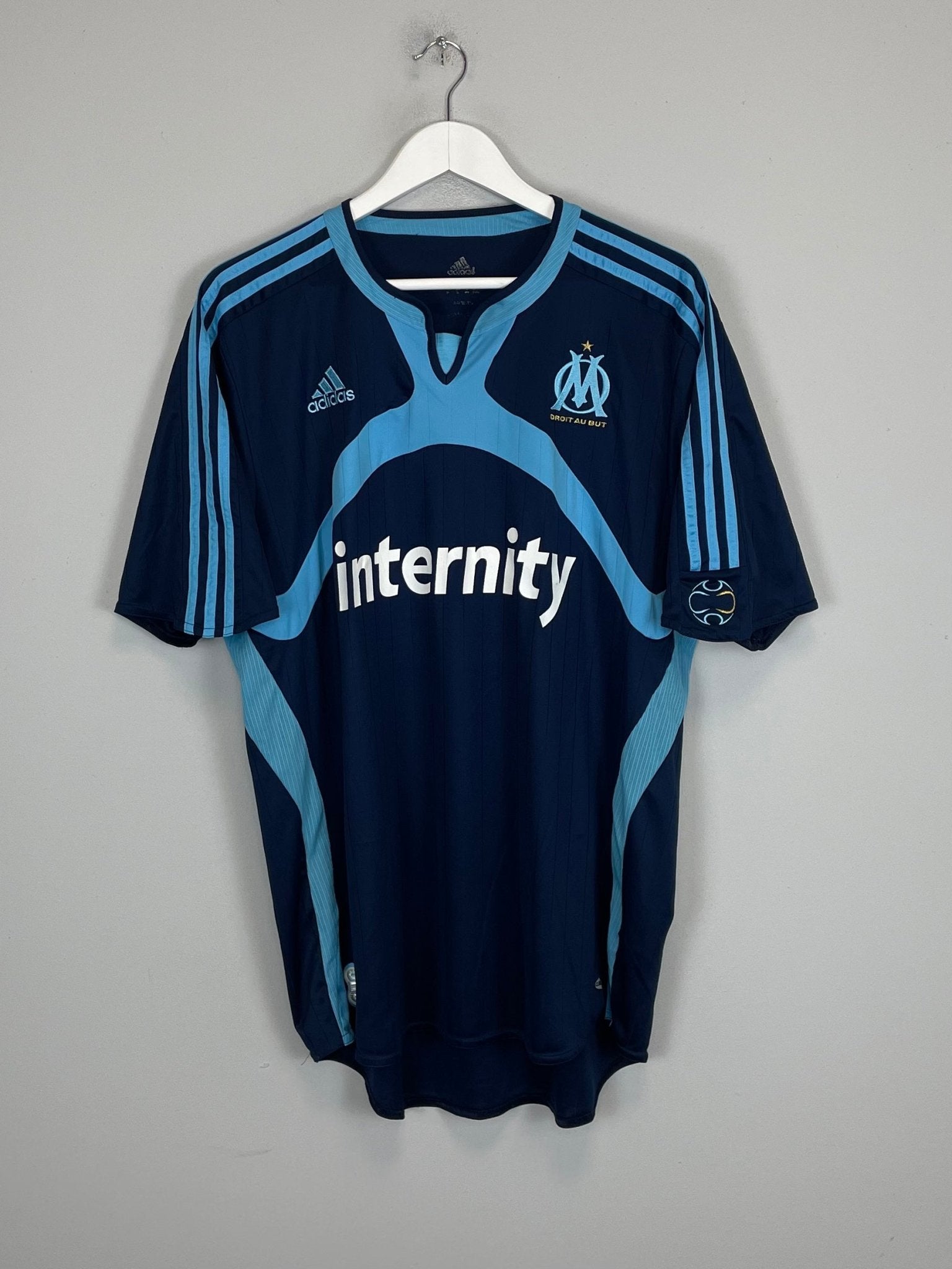 Shop 2006/07 MARSEILLE RIBERY #7 THIRD SHIRT (XL) ADIDAS, classic football shirts, vintage football shirts & retro soccer jerseys at Cult Kits