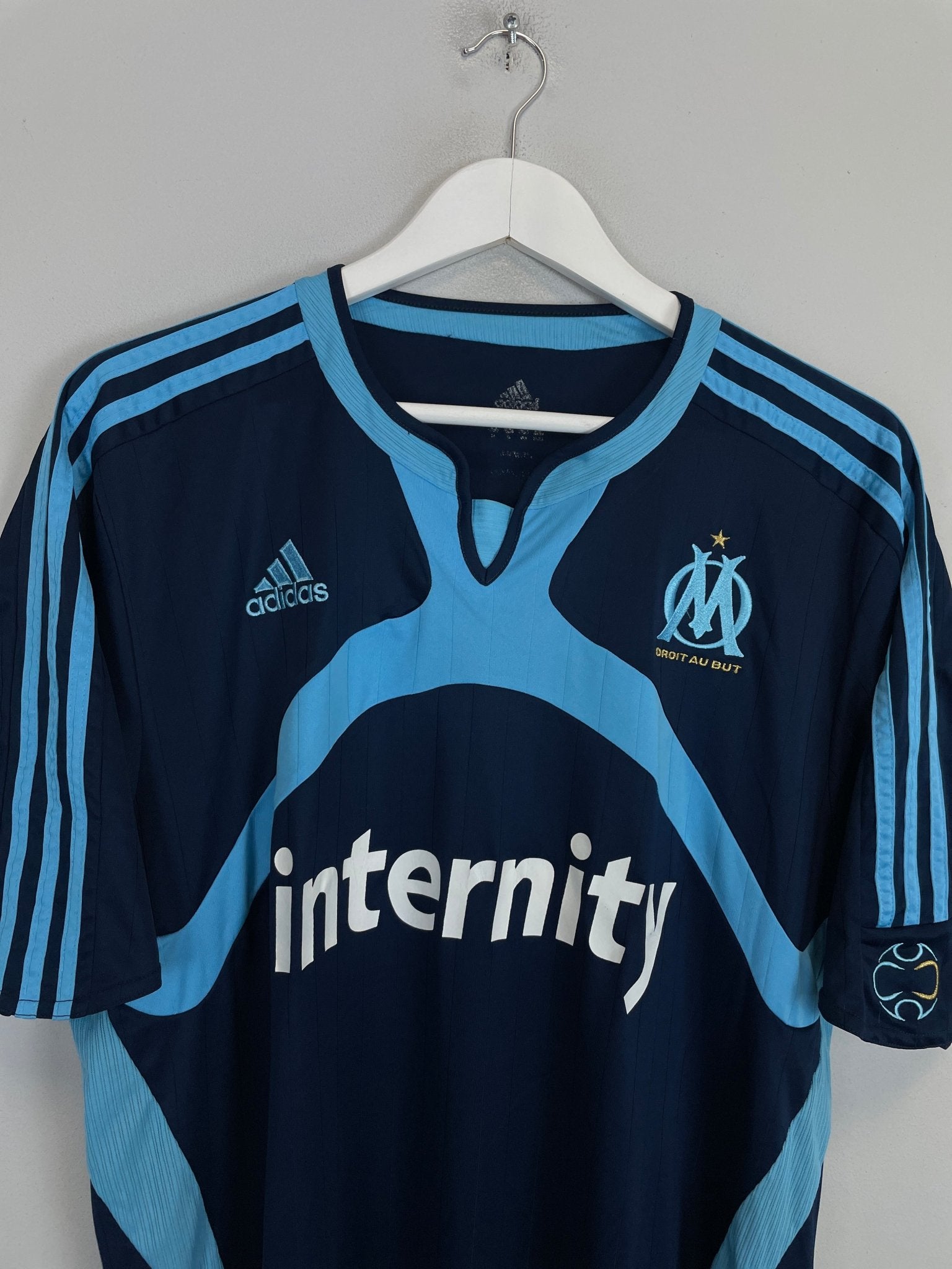 Shop 2006/07 MARSEILLE RIBERY #7 THIRD SHIRT (XL) ADIDAS, classic football shirts, vintage football shirts & retro soccer jerseys at Cult Kits