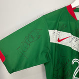 Shop 2006/07 MEXICO #20 *BNWT* SQUAD SIGNED SHIRT (M) NIKE, classic football shirts, vintage football shirts & retro soccer jerseys at Cult Kits