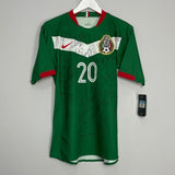 Shop 2006/07 MEXICO #20 *BNWT* SQUAD SIGNED SHIRT (M) NIKE, classic football shirts, vintage football shirts & retro soccer jerseys at Cult Kits