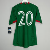 Shop 2006/07 MEXICO #20 *BNWT* SQUAD SIGNED SHIRT (M) NIKE, classic football shirts, vintage football shirts & retro soccer jerseys at Cult Kits