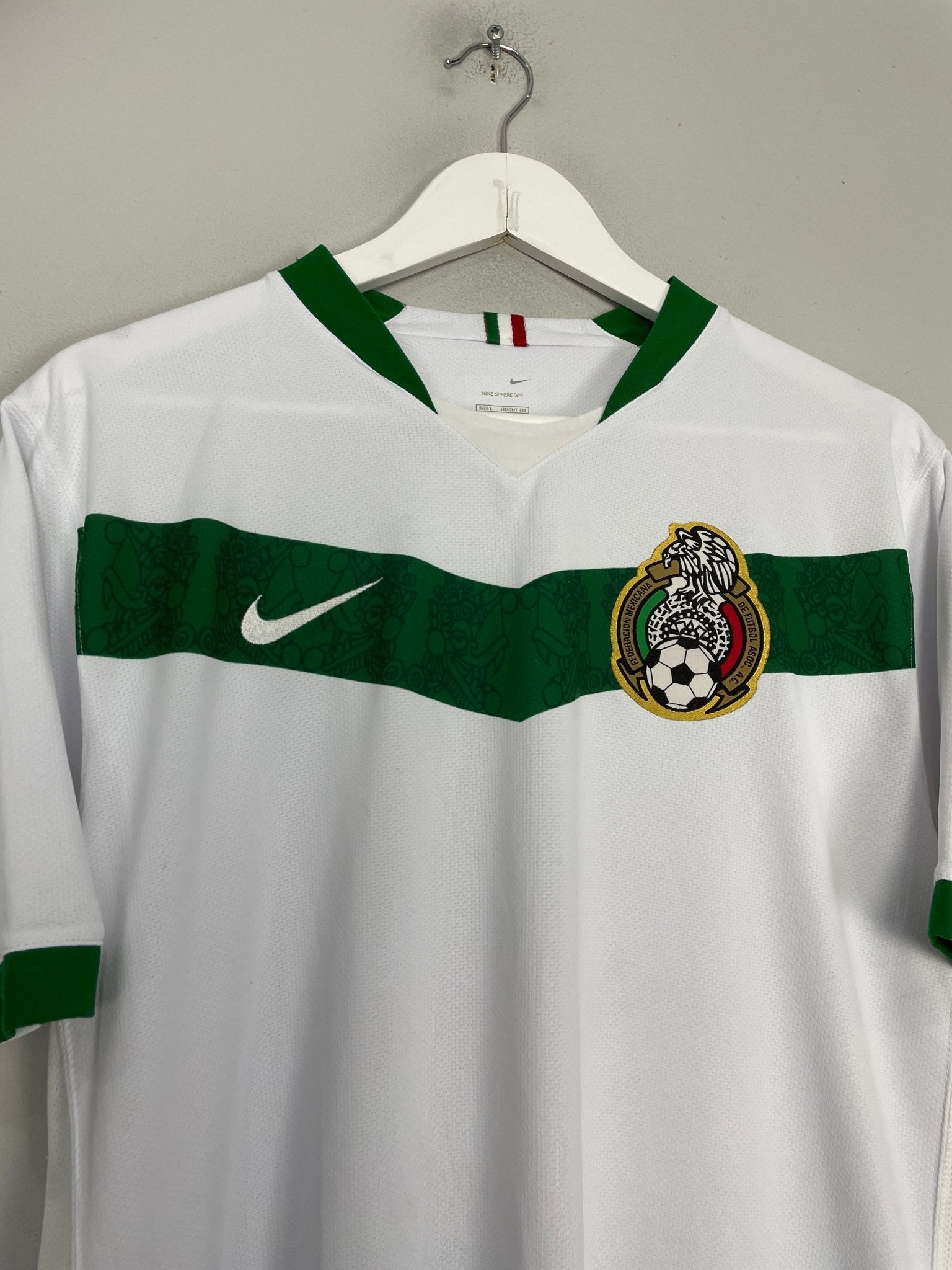 Shop 2006/07 MEXICO AWAY SHIRT (L) NIKE, classic football shirts, vintage football shirts & retro soccer jerseys at Cult Kits
