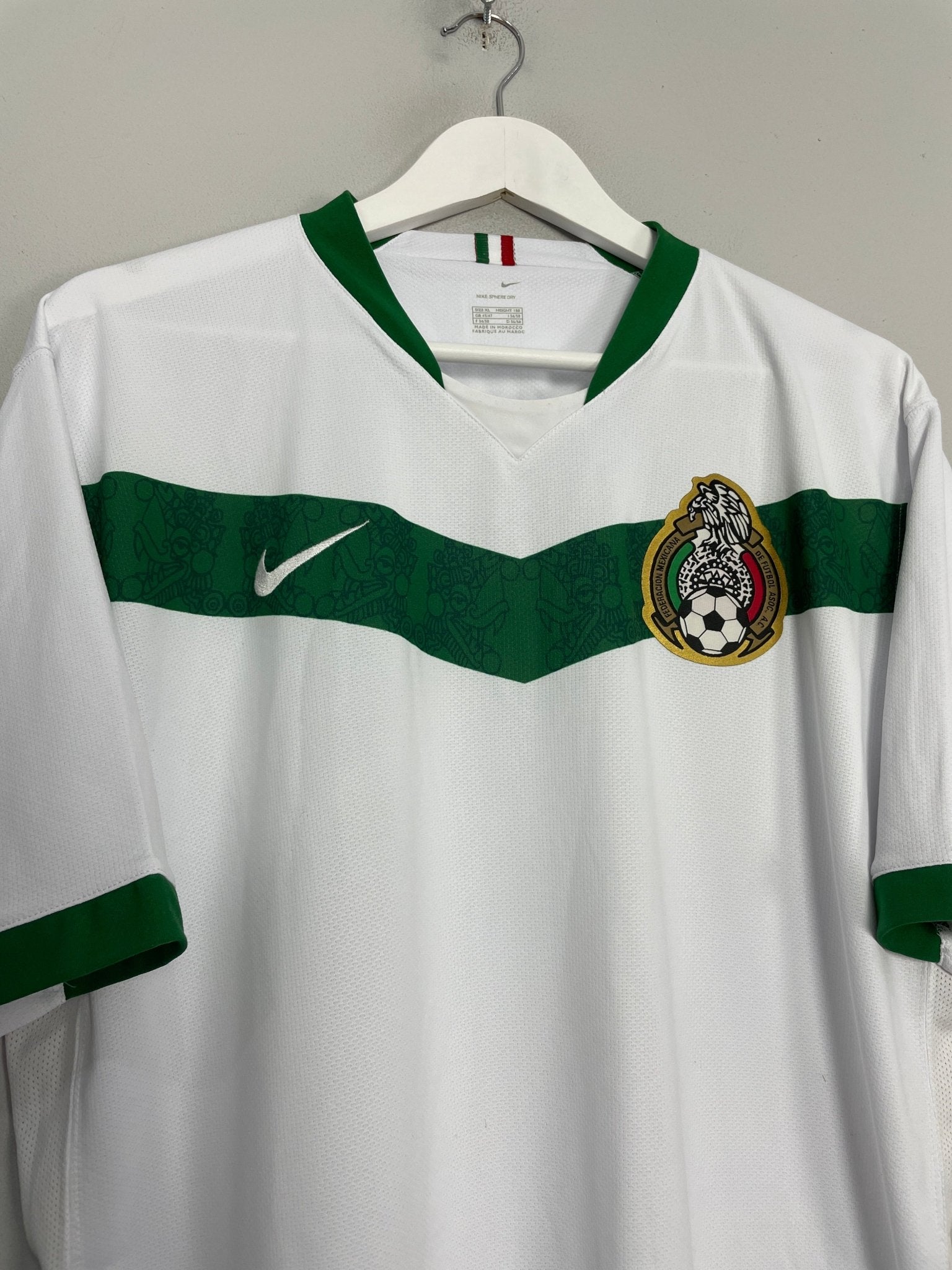 Shop 2006/07 MEXICO AWAY SHIRT (XL) NIKE, classic football shirts, vintage football shirts & retro soccer jerseys at Cult Kits