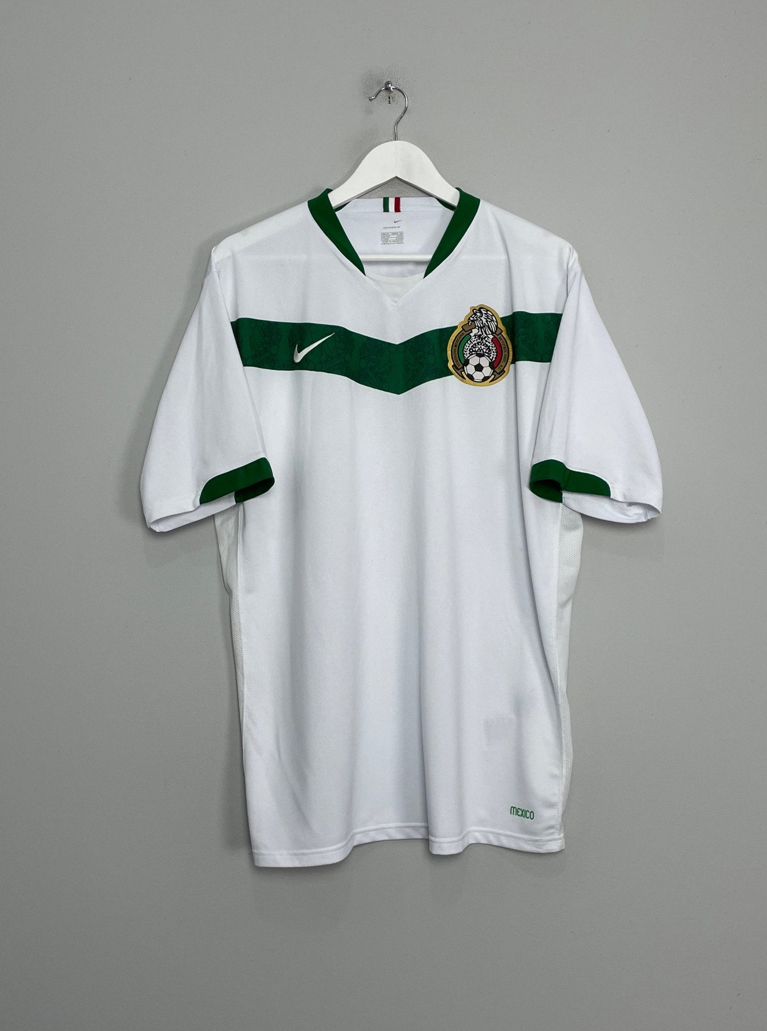Shop 2006/07 MEXICO AWAY SHIRT (XL) NIKE, classic football shirts, vintage football shirts & retro soccer jerseys at Cult Kits