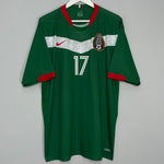 Shop 2006/07 MEXICO F.FONSECA #17 HOME SHIRT (XXL) NIKE, classic football shirts, vintage football shirts & retro soccer jerseys at Cult Kits