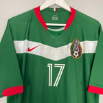 Shop 2006/07 MEXICO F.FONSECA #17 HOME SHIRT (XXL) NIKE, classic football shirts, vintage football shirts & retro soccer jerseys at Cult Kits