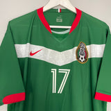 Shop 2006/07 MEXICO F.FONSECA #17 HOME SHIRT (XXL) NIKE, classic football shirts, vintage football shirts & retro soccer jerseys at Cult Kits