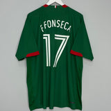 Shop 2006/07 MEXICO F.FONSECA #17 HOME SHIRT (XXL) NIKE, classic football shirts, vintage football shirts & retro soccer jerseys at Cult Kits