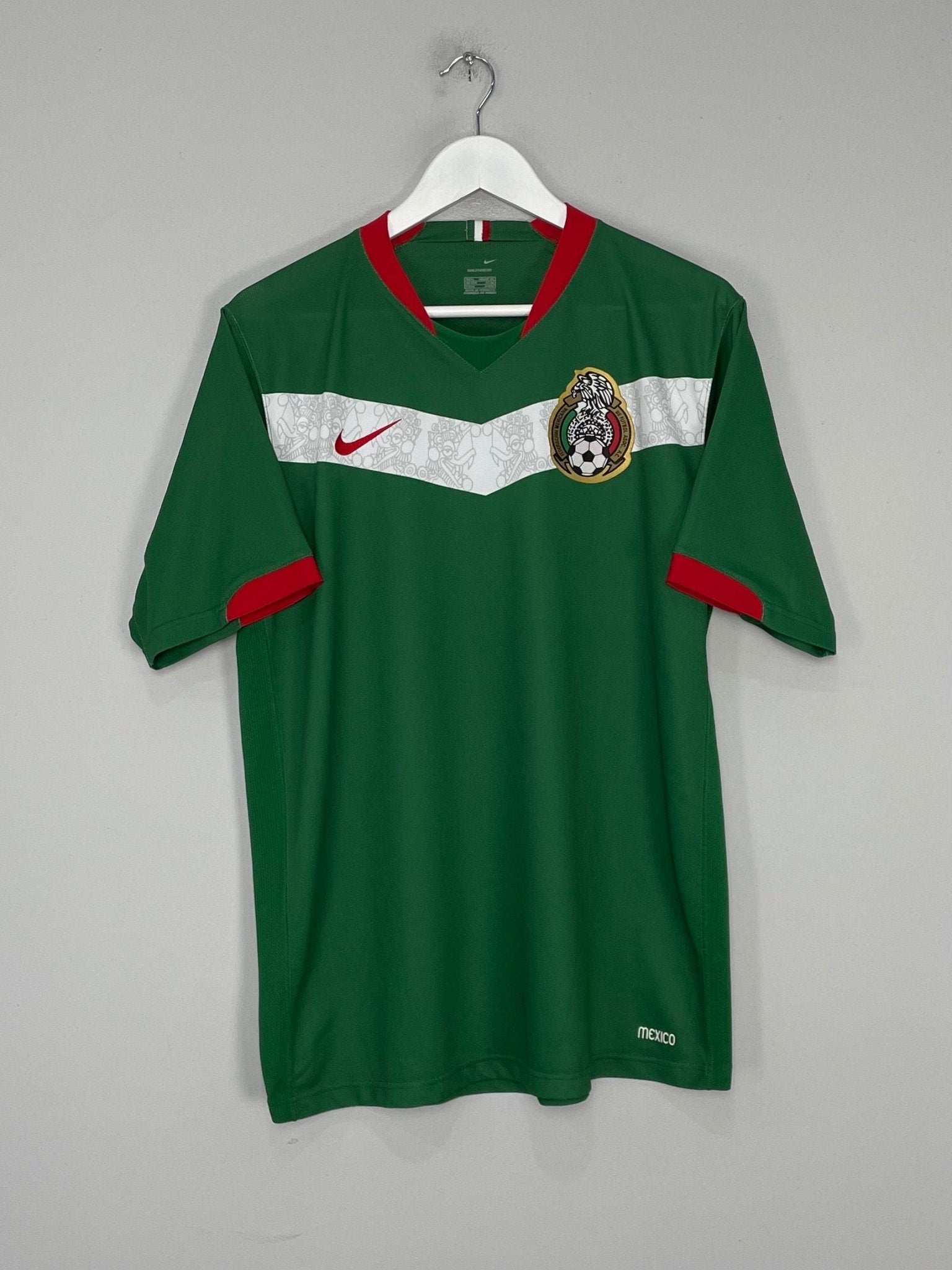 Shop 2006/07 MEXICO HOME SHIRT (L) NIKE, classic football shirts, vintage football shirts & retro soccer jerseys at Cult Kits