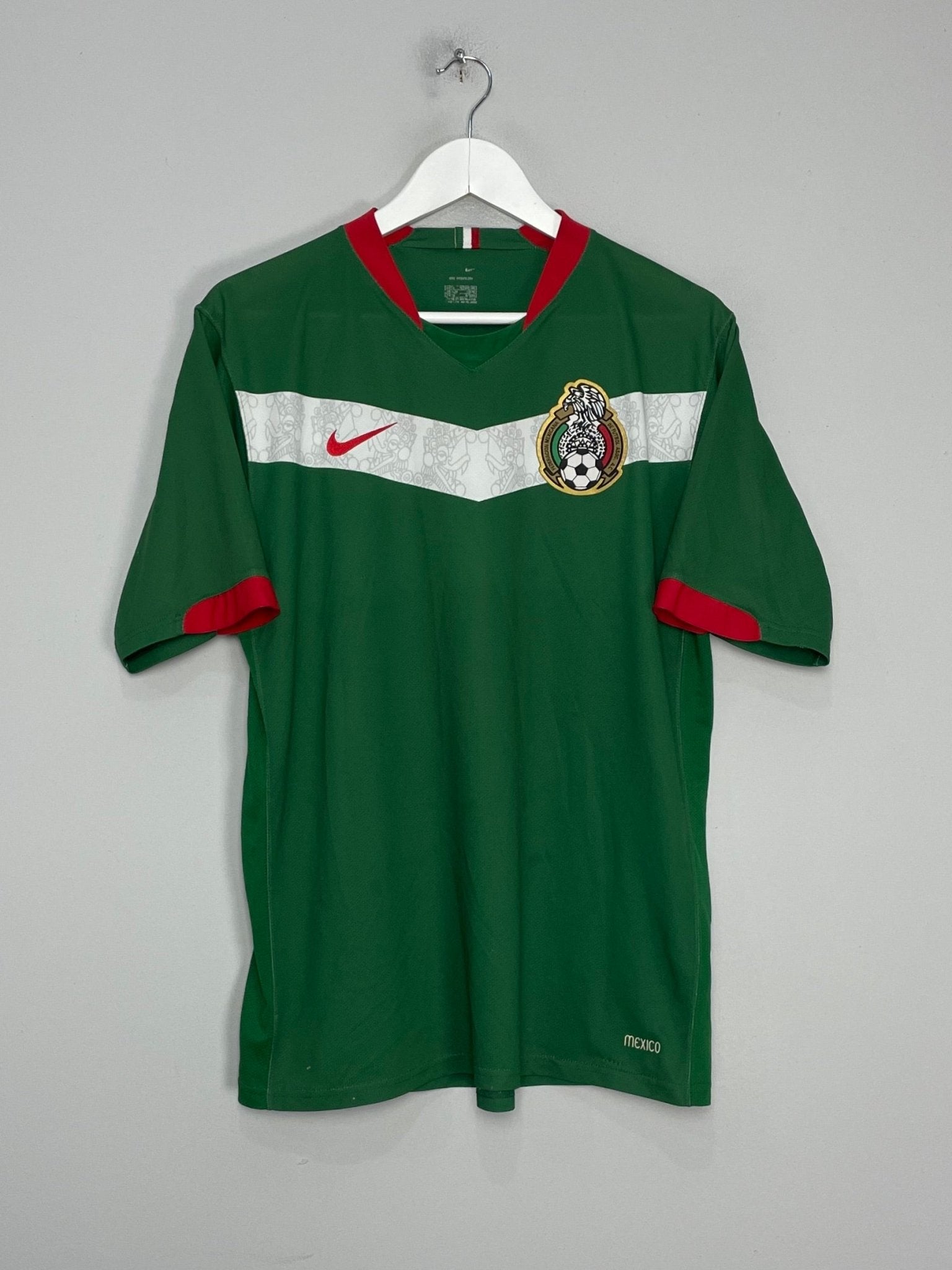 Shop 2006/07 MEXICO HOME SHIRT (L) NIKE, classic football shirts, vintage football shirts & retro soccer jerseys at Cult Kits