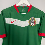 Shop 2006/07 MEXICO HOME SHIRT (M) NIKE, classic football shirts, vintage football shirts & retro soccer jerseys at Cult Kits