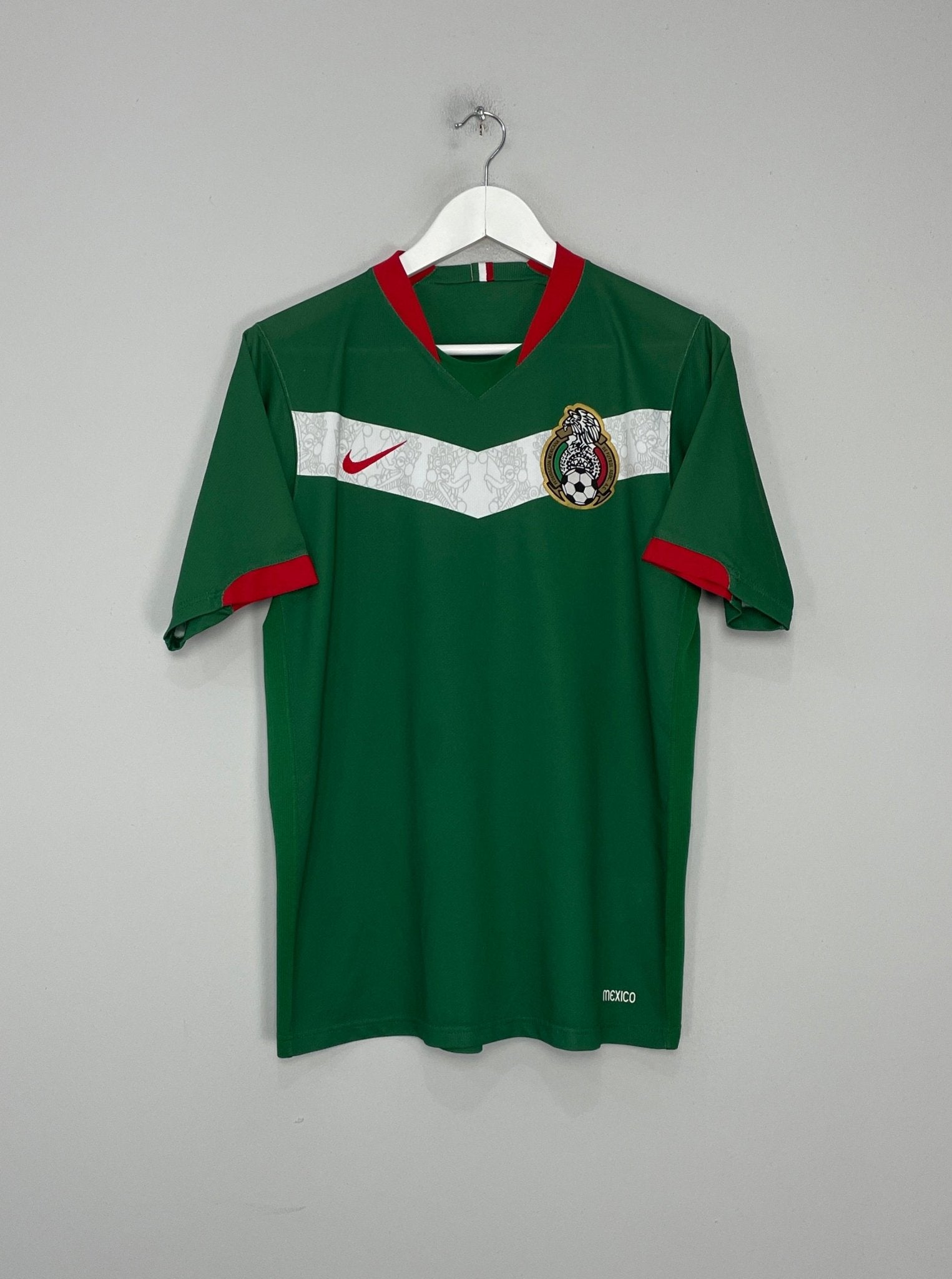 Shop 2006/07 MEXICO HOME SHIRT (M) NIKE, classic football shirts, vintage football shirts & retro soccer jerseys at Cult Kits