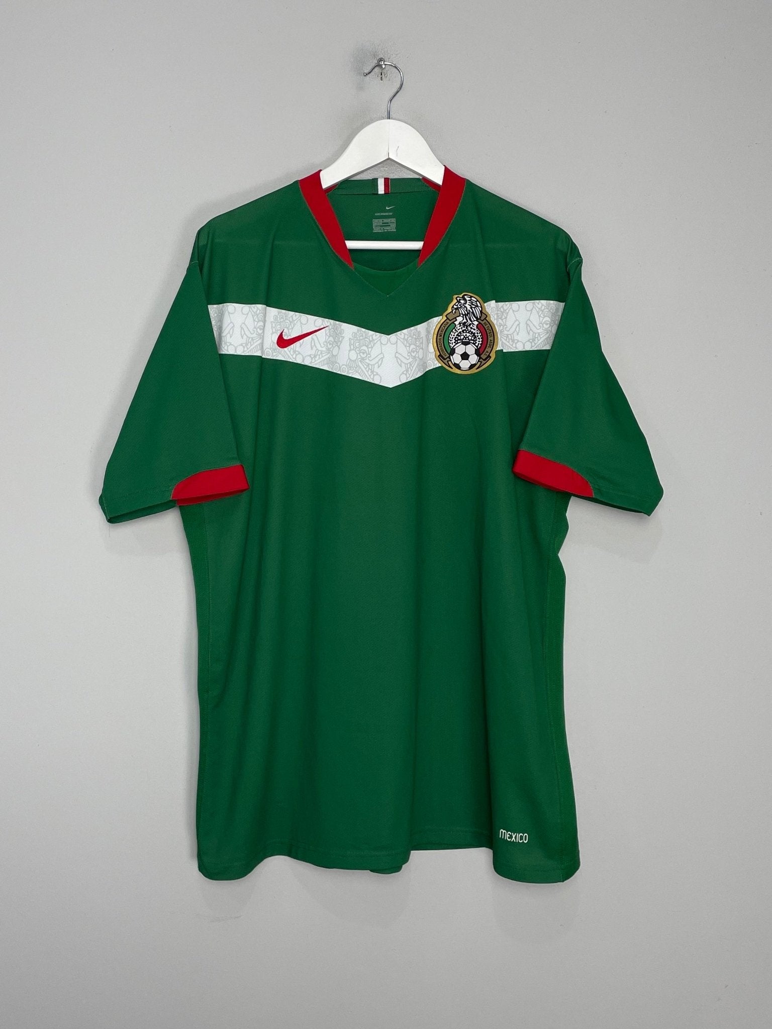 Shop 2006/07 MEXICO HOME SHIRT (XXL) NIKE, classic football shirts, vintage football shirts & retro soccer jerseys at Cult Kits