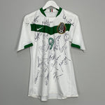 Shop 2006/07 MEXICO O.BRAVO #9 *PLAYER ISSUE + SQUAD SIGNED* AWAY SHIRT (M) NIKE, classic football shirts, vintage football shirts & retro soccer jerseys at Cult Kits