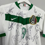 Shop 2006/07 MEXICO O.BRAVO #9 *PLAYER ISSUE + SQUAD SIGNED* AWAY SHIRT (M) NIKE, classic football shirts, vintage football shirts & retro soccer jerseys at Cult Kits