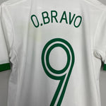 Shop 2006/07 MEXICO O.BRAVO #9 *PLAYER ISSUE + SQUAD SIGNED* AWAY SHIRT (M) NIKE, classic football shirts, vintage football shirts & retro soccer jerseys at Cult Kits