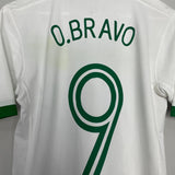 Shop 2006/07 MEXICO O.BRAVO #9 *PLAYER ISSUE + SQUAD SIGNED* AWAY SHIRT (M) NIKE, classic football shirts, vintage football shirts & retro soccer jerseys at Cult Kits