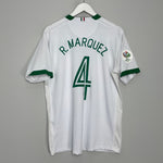 Shop 2006/07 MEXICO R.MARQUEZ #4 AWAY SHIRT (L) NIKE, classic football shirts, vintage football shirts & retro soccer jerseys at Cult Kits