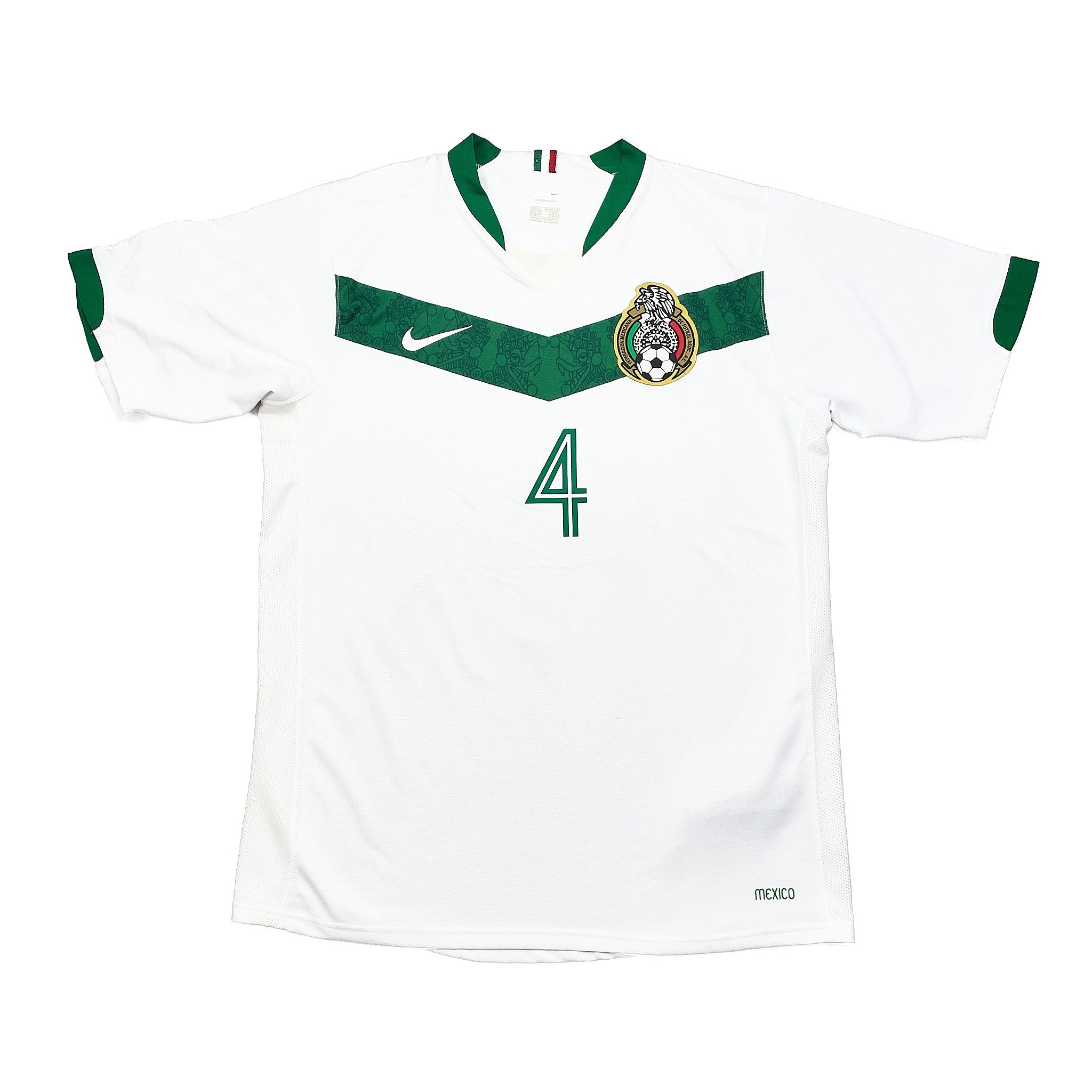 Buy 2006/07 Mexico R.Marquez 4 Away Shirt (M) Nike ~ Free worldwide shipping ~ Authentic Vintage Football Shirts from Cult Kits