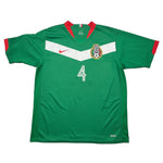Buy 2006/07 Mexico R.Marquez 4 Home Shirt (L) Nike ~ Free worldwide shipping available ~ Authentic Vintage Football Shirts from Cult Kits