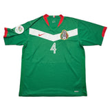 Buy 2006/07 Mexico R.Marquez 4 Home Shirt (L) Nike ~ Free worldwide shipping available ~ Authentic Vintage Football Shirts from Cult Kits