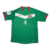 Buy 2006/07 Mexico R.Marquez 4 Home Shirt (M) Nike ~ Free worldwide shipping available ~ Authentic Vintage Football Shirts from Cult Kits