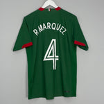 Shop 2006/07 MEXICO R.MARQUEZ #4 HOME SHIRT (M) NIKE, classic football shirts, vintage football shirts & retro soccer jerseys at Cult Kits