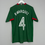 Shop 2006/07 MEXICO R.MARQUEZ #4 HOME SHIRT (M) NIKE, classic football shirts, vintage football shirts & retro soccer jerseys at Cult Kits