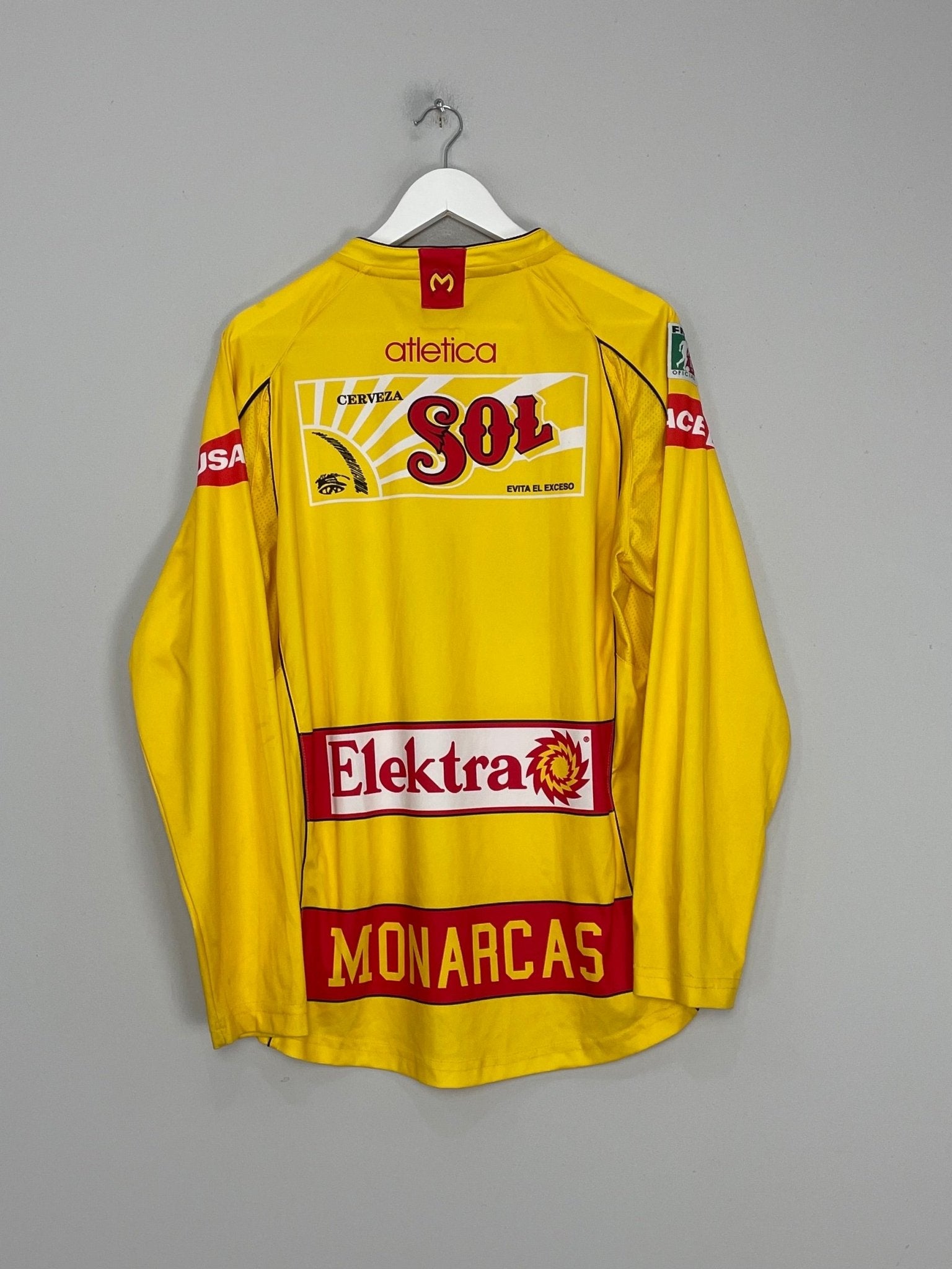 Shop 2006/07 MONARCAS MORELIA HOME SHIRT (XL) ATLETICA, classic football shirts, vintage football shirts & retro soccer jerseys at Cult Kits