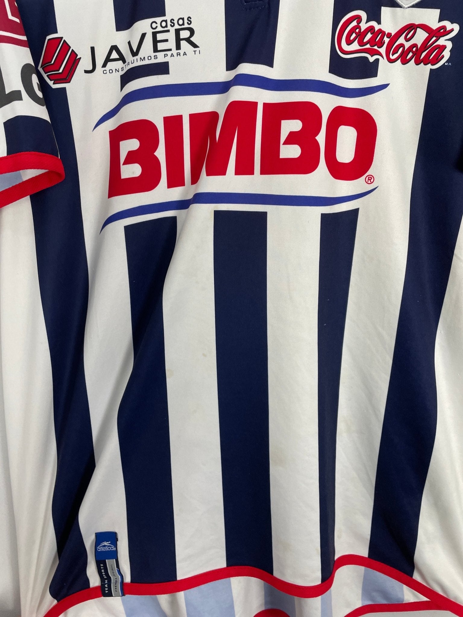 Shop 2006/07 MONTERREY HOME SHIRT (XL) ATLETICA, classic football shirts, vintage football shirts & retro soccer jerseys at Cult Kits