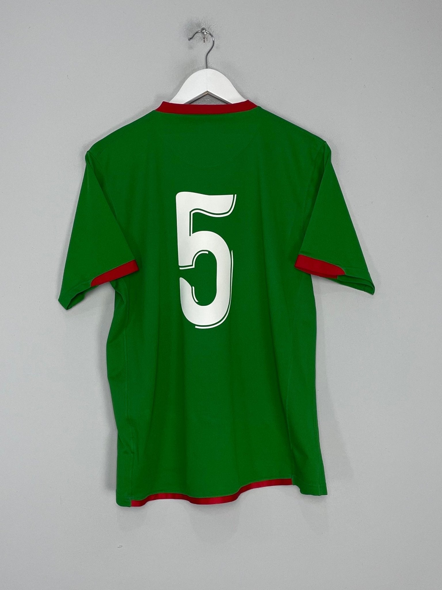 Shop 2006/07 MOROCCO #5 HOME SHIRT (M) NIKE, classic football shirts, vintage football shirts & retro soccer jerseys at Cult Kits
