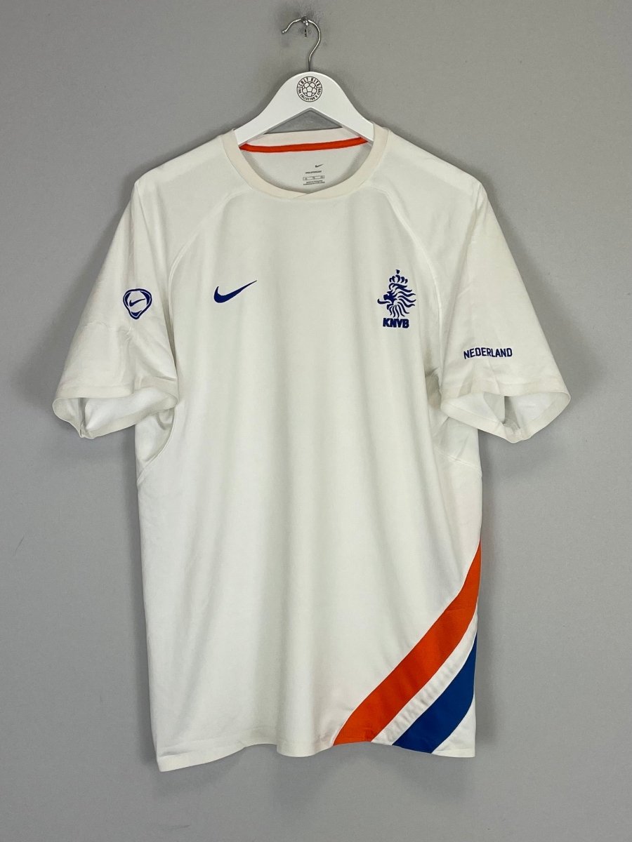 2006/07 NETHERLANDS TRAINING SHIRT (XL) NIKE - Cult Kits - XL - Buy Vintage Football Shirts, Authentic Retro Football Shirts For Sale, Classic Football Shirts & Soccer Jersey