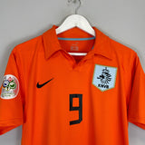 Shop 2006/07 NETHERLANDS V.NISTELROOY #9 HOME SHIRT (M) NIKE, classic football shirts, vintage football shirts & retro soccer jerseys at Cult Kits