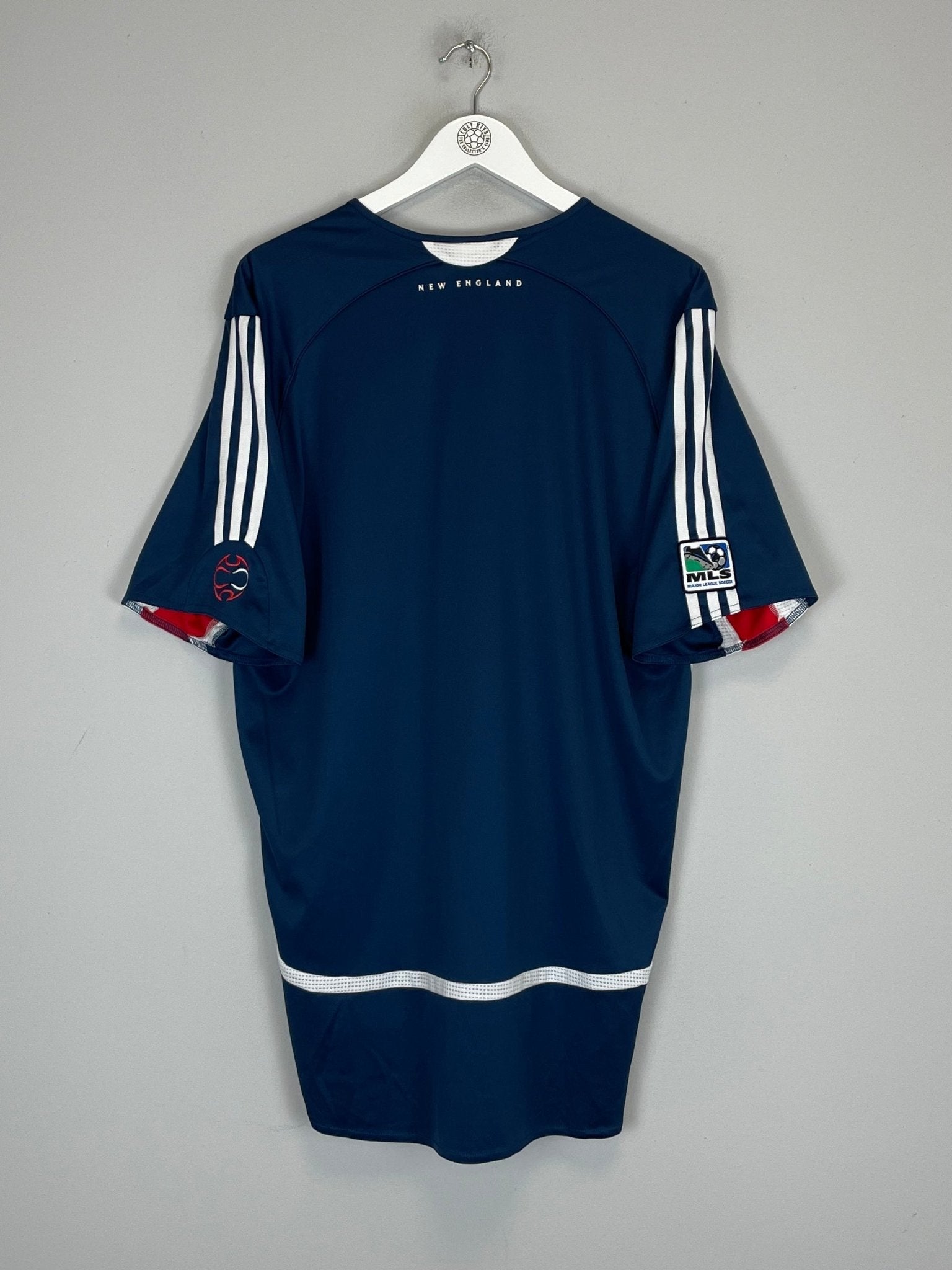 Shop 2006/07 NEW ENGLAND REVOLUTION HOME SHIRT (XL) ADIDAS, classic football shirts, vintage football shirts & retro soccer jerseys at Cult Kits