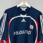 Shop 2006/07 NEW ENGLAND REVOLUTION HOME SHIRT (XL) ADIDAS, classic football shirts, vintage football shirts & retro soccer jerseys at Cult Kits