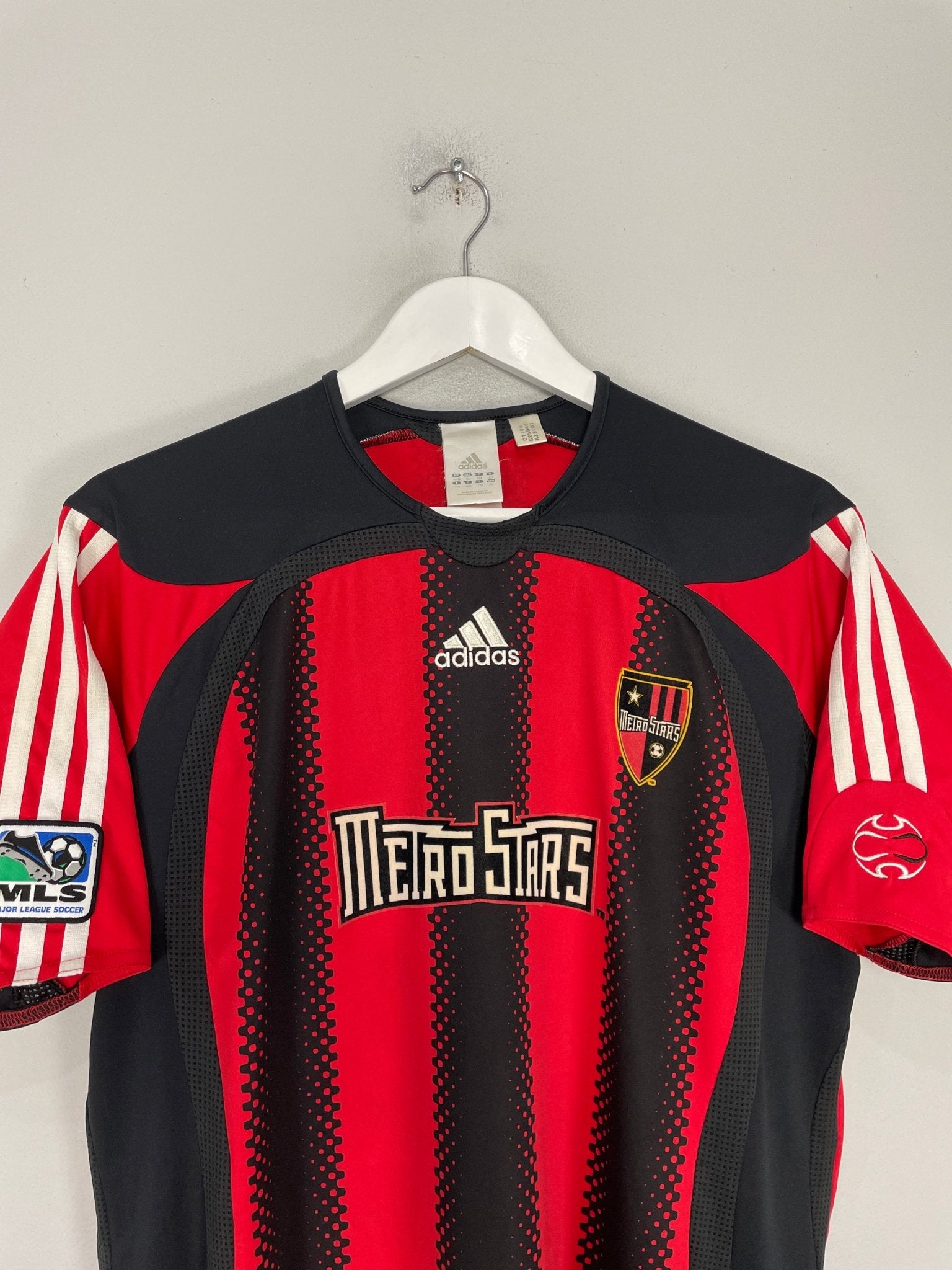 Shop 2006/07 NY METRO STARS HOME SHIRT (XL.KIDS) ADIDAS, classic football shirts, vintage football shirts & retro soccer jerseys at Cult Kits