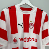 Shop 2006/07 OLYMPIAKOS HOME SHIRT (XL) PUMA, classic football shirts, vintage football shirts & retro soccer jerseys at Cult Kits