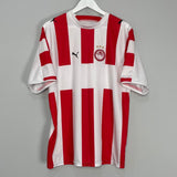 Shop 2006/07 OLYMPIAKOS HOME SHIRT (XL) PUMA, classic football shirts, vintage football shirts & retro soccer jerseys at Cult Kits