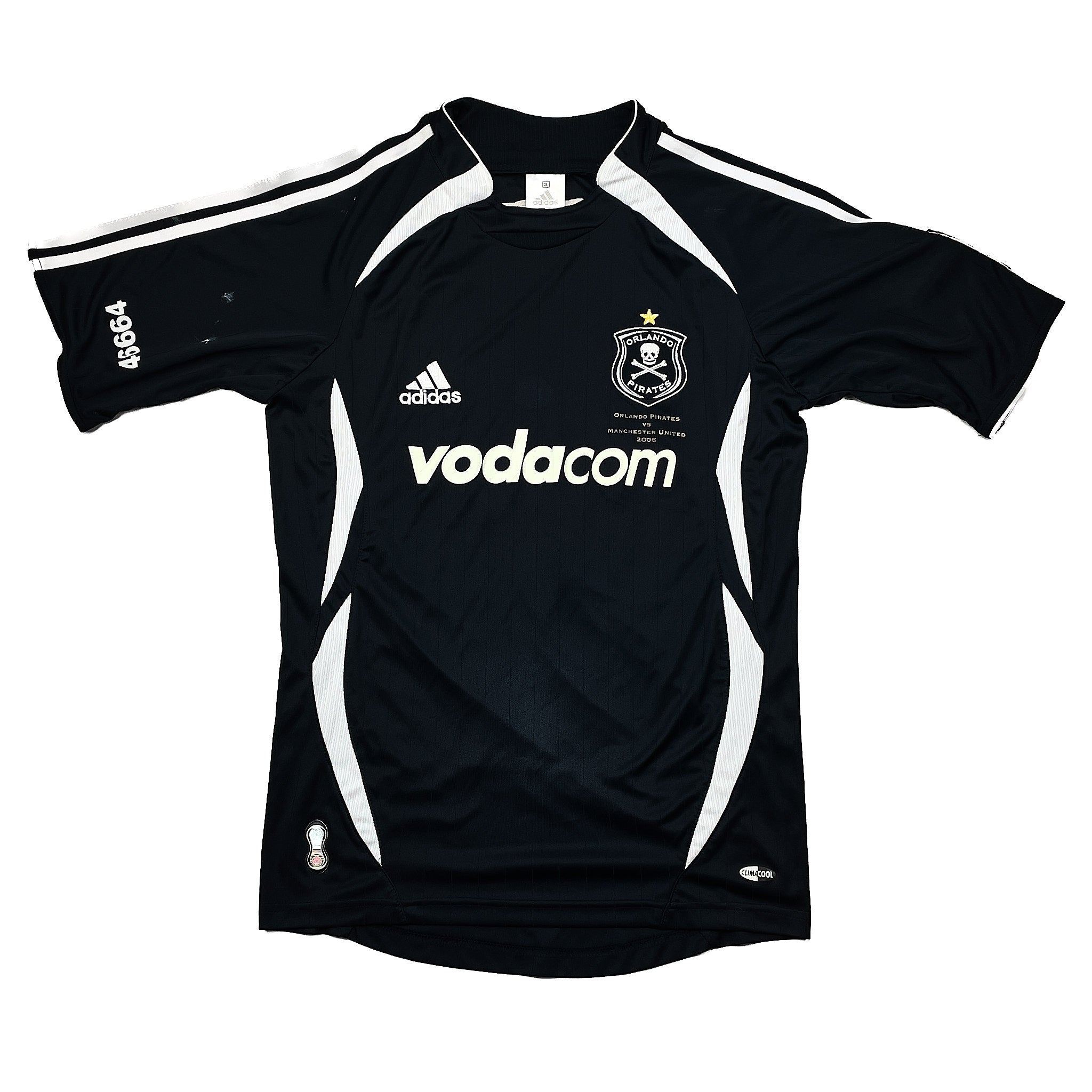 2006-07-orlando-pirates-24-match-issue-vs-manchester-united-home-shirt-s-adidas