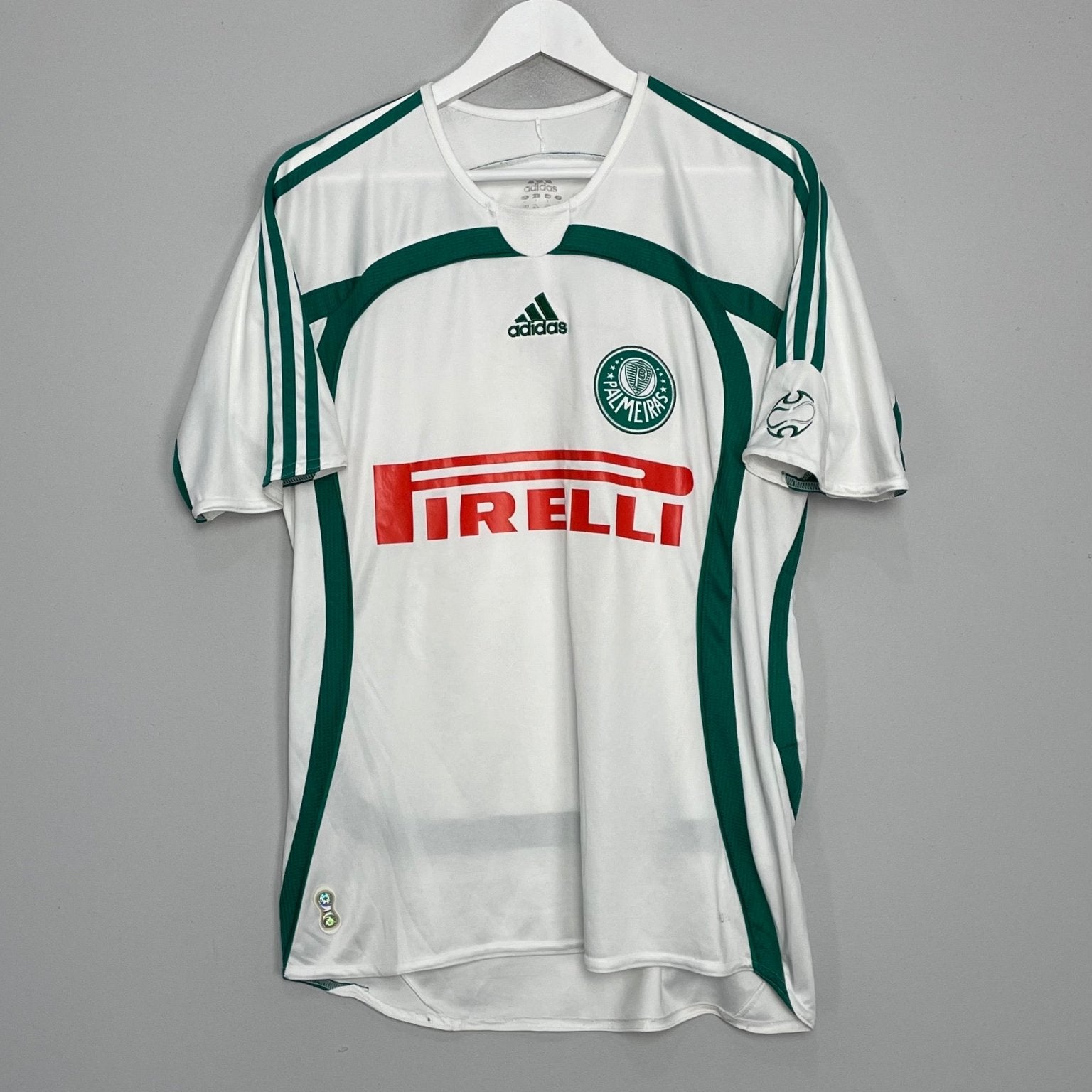 Shop 2006/07 PALMEIRAS AWAY SHIRT (M) ADIDAS, classic football shirts, vintage football shirts & retro soccer jerseys at Cult Kits