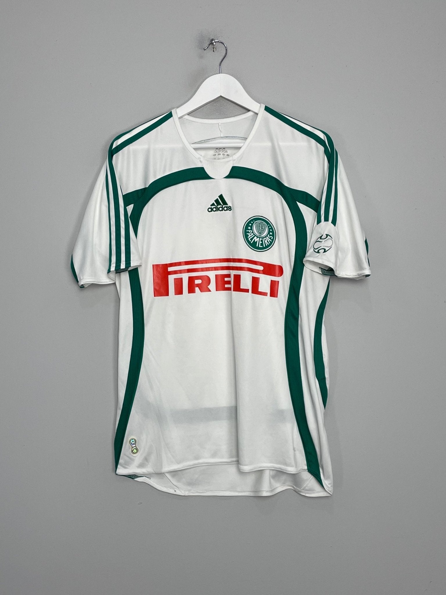 Shop 2006/07 PALMEIRAS AWAY SHIRT (M) ADIDAS, classic football shirts, vintage football shirts & retro soccer jerseys at Cult Kits